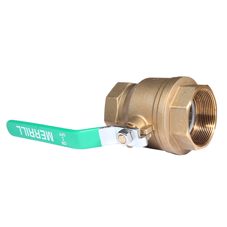 Brass (No Lead) Ball Valve – Durable, Lead-Free Control Valve for Water Systems
