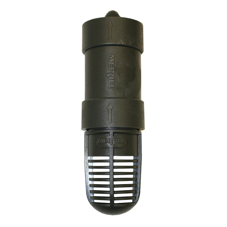 Molded Polymer Foot Valve – Spring-Loaded Non-Corrosive Check Valve