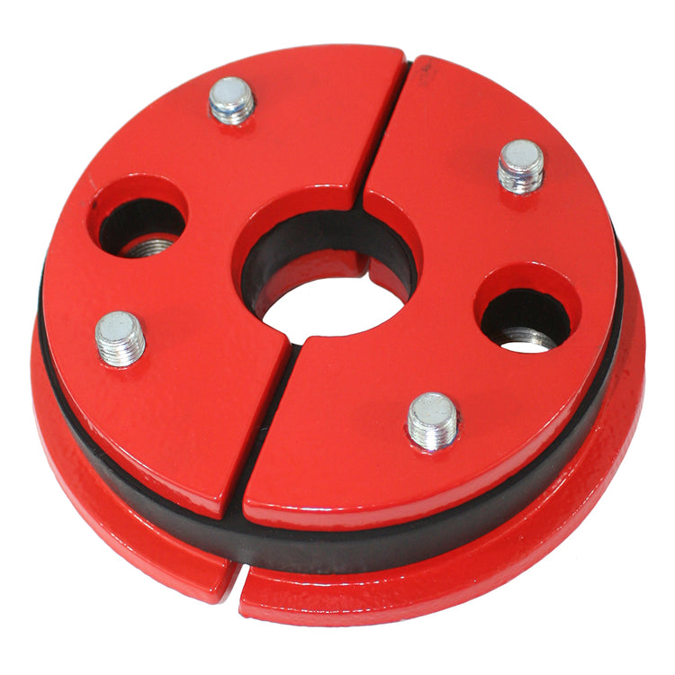 WS Series Cast Iron Well Seal – Single Drop Pipe with Split Top Plate, Cable Tapping & Vent | WS Split