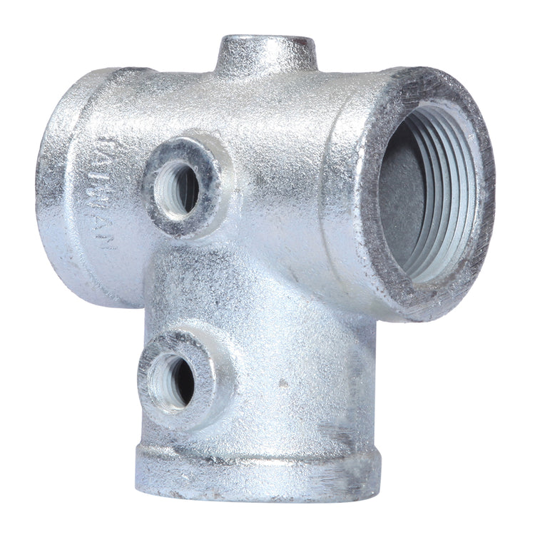 Galvanized Tank Tee – Ductile Gray Iron Tee for Water Systems