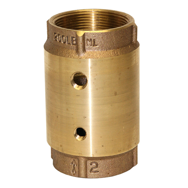 Bronze Double Tap Check Valve (No Lead) | CVTNL
