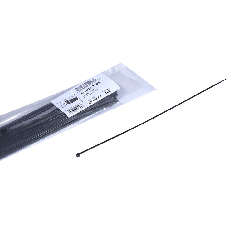 Cable Ties – 100-Pack, Durable Nylon Zip Ties for Bundling and Securing | CT6