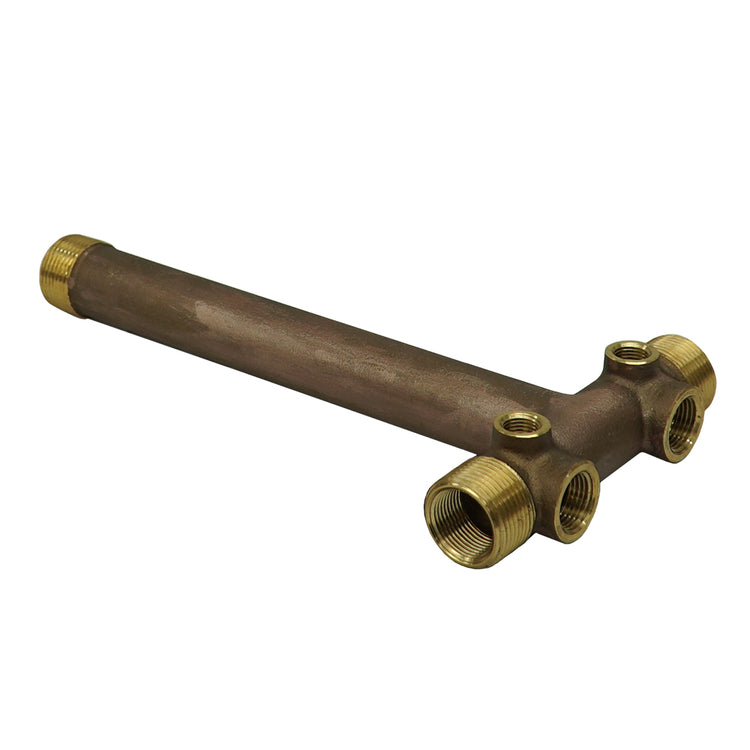 1" No Lead Brass Tank Tee – Cast, Durable Water Well Plumbing Fitting | BATNL1