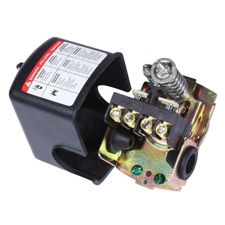 Heavy Duty Pressure Switch (No Lead) – 2HP, 230V, Durable Construction with Secure Brass Wiring | MPSHD