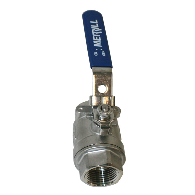 Stainless Steel Ball Valve – Full Port, Teflon Seals, High Pressure