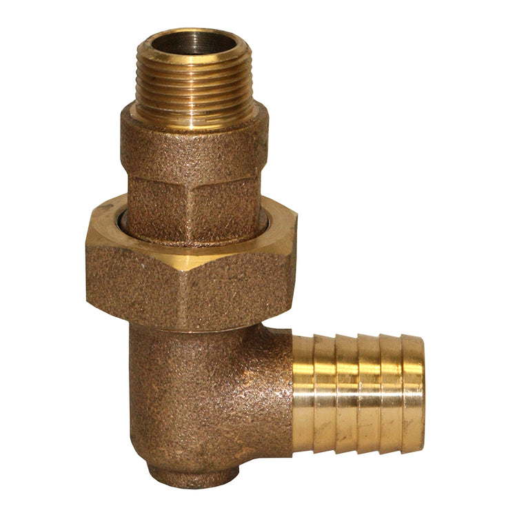 Red Brass Geothermal Union Adapter – Corrosion-Resistant Connector for Ground Loop Systems
