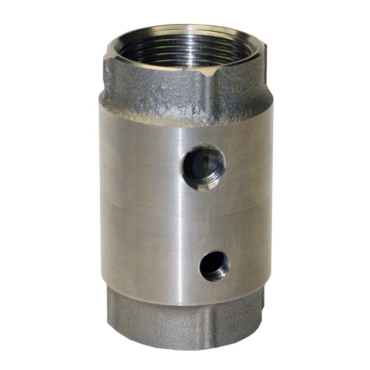 Stainless Steel Double Tap Check Valve – High-Pressure Inline Valve, 450 PSI Rated | CVST