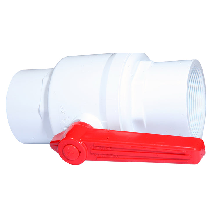 PVC Ball Valve – Full Port | High-Flow Direct Glue Connection