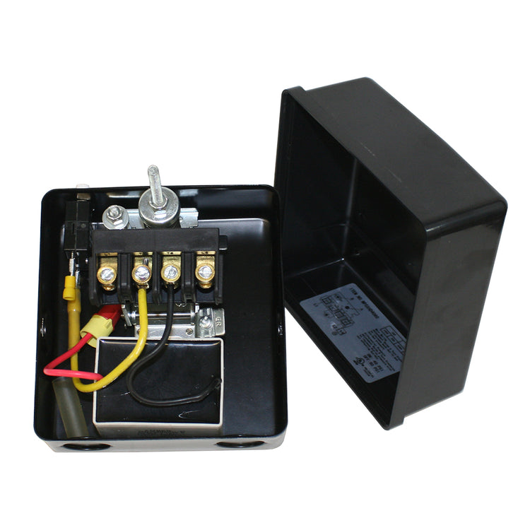 Control Switch for Water Systems and Pumps Eliminates control Box Adds Control Capacity into Pressure Switch