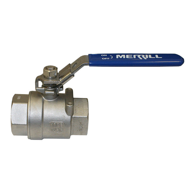 Stainless Steel Ball Valve – Full Port, Teflon Seals, High Pressure
