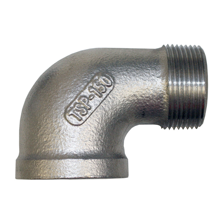 Stainless Steel Street Elbow – Female Iron Pipe (FIP) to Male Iron Pipe (MIP) | SSTEL