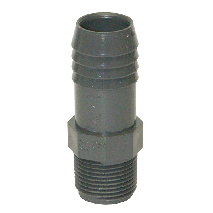 Polyethylene, Nylon, PVC Male Adapter – Durable Plastic Pipe Connector | NMA, PMA, PVCMA