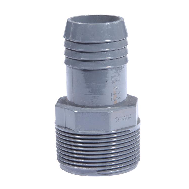 Polyethylene, Nylon, PVC Male Adapter – Durable Plastic Pipe Connector | NMA, PMA, PVCMA