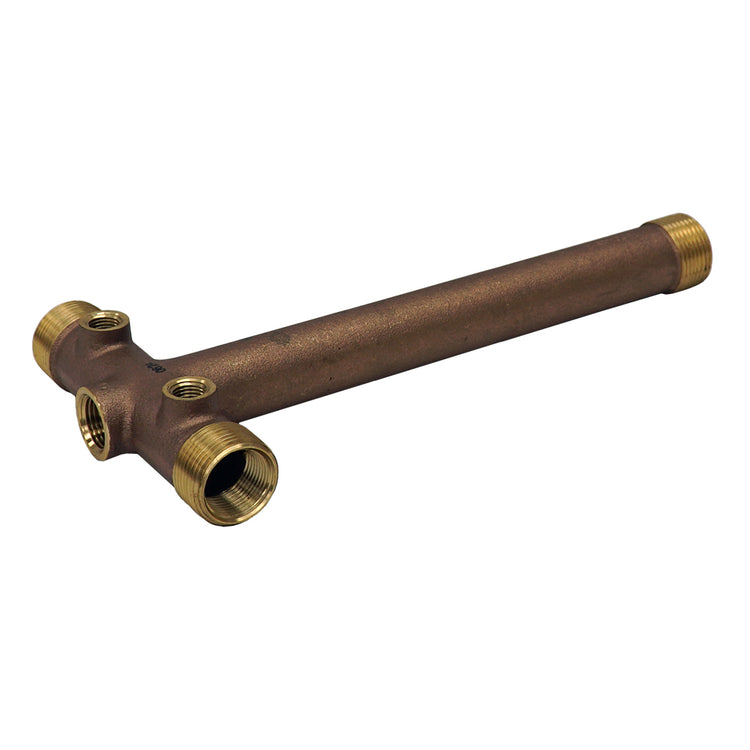 1" No Lead Brass Tank Tee – Cast, Durable Water Well Plumbing Fitting | BATNL1