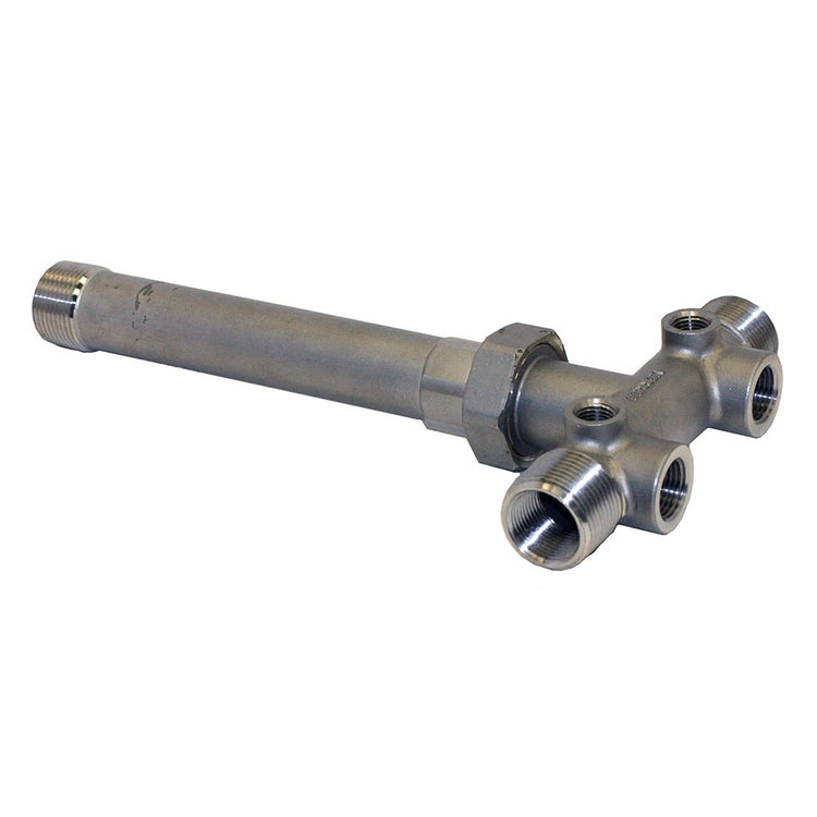 Stainless Steel Tank Tee with Drain Holes | SSAT