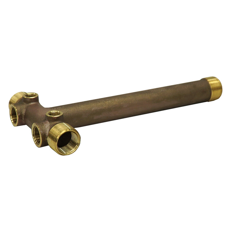 1" No Lead Brass Tank Tee – Cast, Durable Water Well Plumbing Fitting | BATNL1