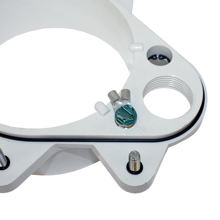 WCOPP Series Sanitary Watertight Cap with 3 or 4 Bolt Holes – UV Resistant Molded Plastic | WCOPP