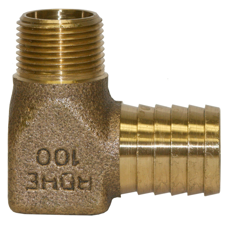 No-Lead Bronze Combination MIP Elbow – Durable Plumbing Fitting