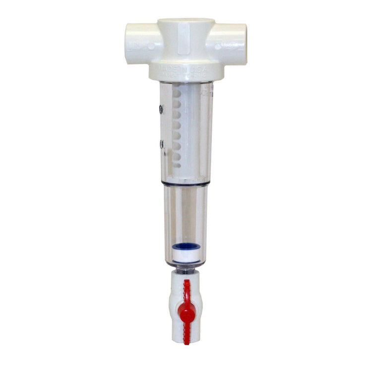 Sediment Trapper with Slip x Slip Connections – Clear Cover, Reusable Screens | SPIN-ST-F