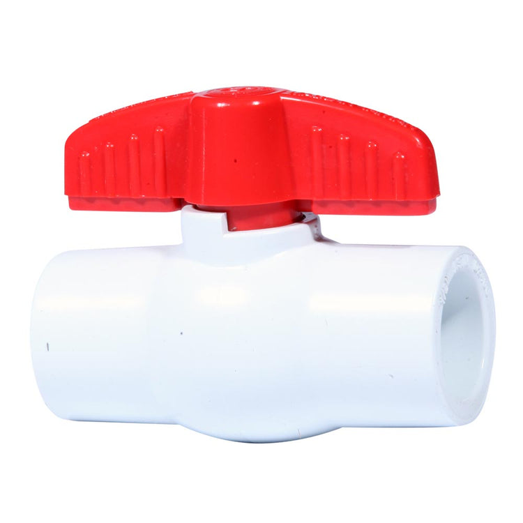 PVC Ball Valve – Full Port | High-Flow Direct Glue Connection | PVCBV