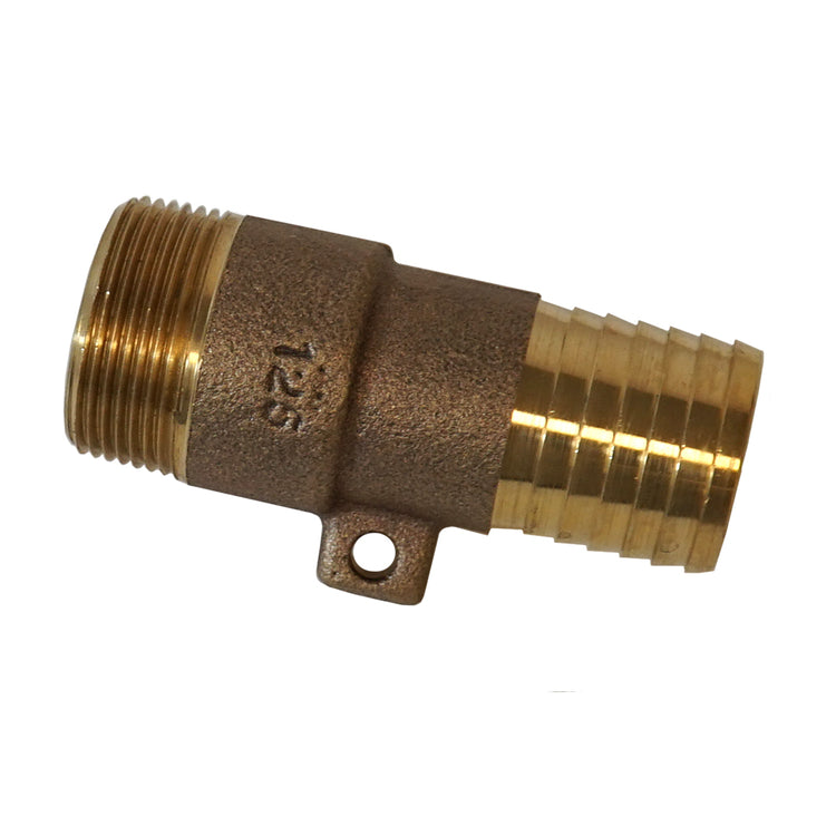 Bronze No-Lead Rope Adapter for Submersible Pumps – Includes Safety Eyelet