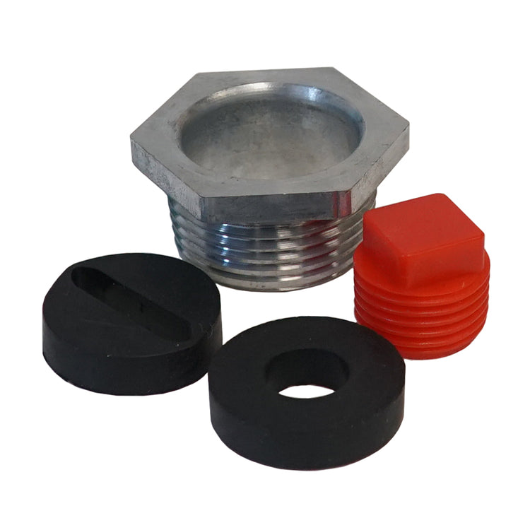 WS Series Cast Iron Well Seal – Single Drop Pipe with Split Top Plate, Cable Tapping & Vent | WS Split