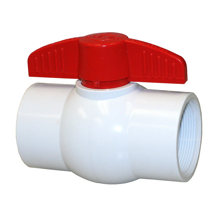 PVC Ball Valve – Full Port | High-Flow Direct Glue Connection