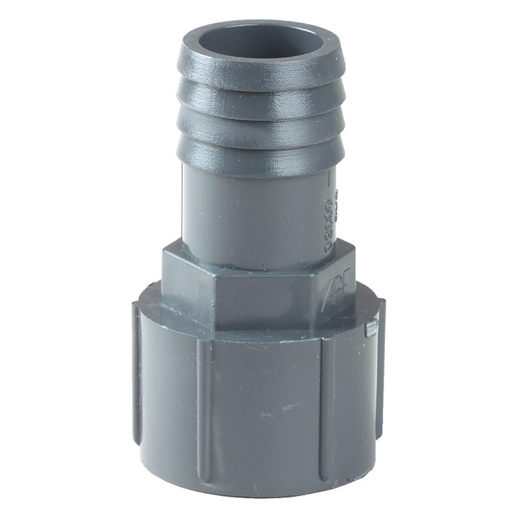 PVC Female Adapter – Durable Plastic FIP Pipe Connector To Insert with Barbs | PVCFA