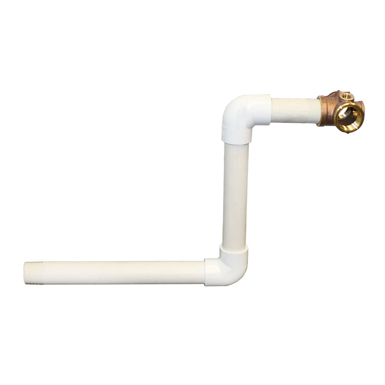 No-Lead Brass Compact Off-The-Floor Tank Tee – Elevation-Mounted, No-Lead Design | BCOF