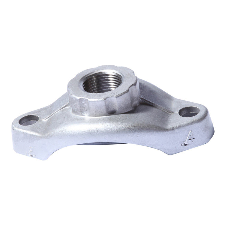 4" SMCK Stainless Steel Saddle Discharge 1"