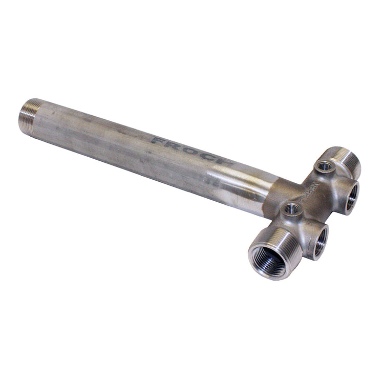 Stainless Steel Tank Tee with Drain Holes | SSAT