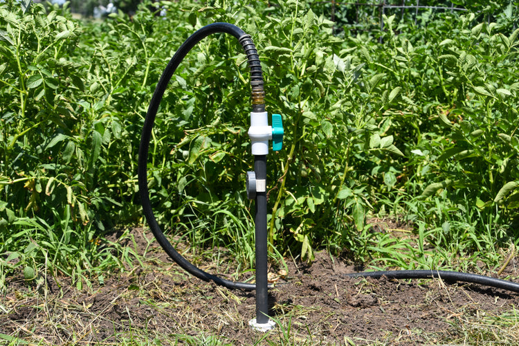 Hide-Drant Straight No-Lead PVC Sanitary Frost-Proof Yard Hydrant - Ideal For Sprinkler On Top