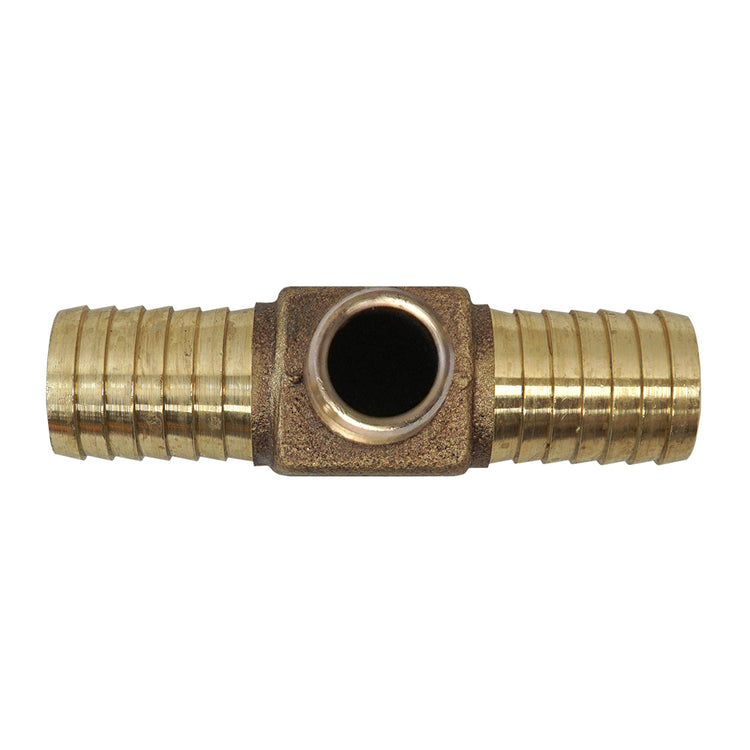 Bronze No-Lead Tee – Plastic Pipe Insert x Insert Fitting | RBDTNL