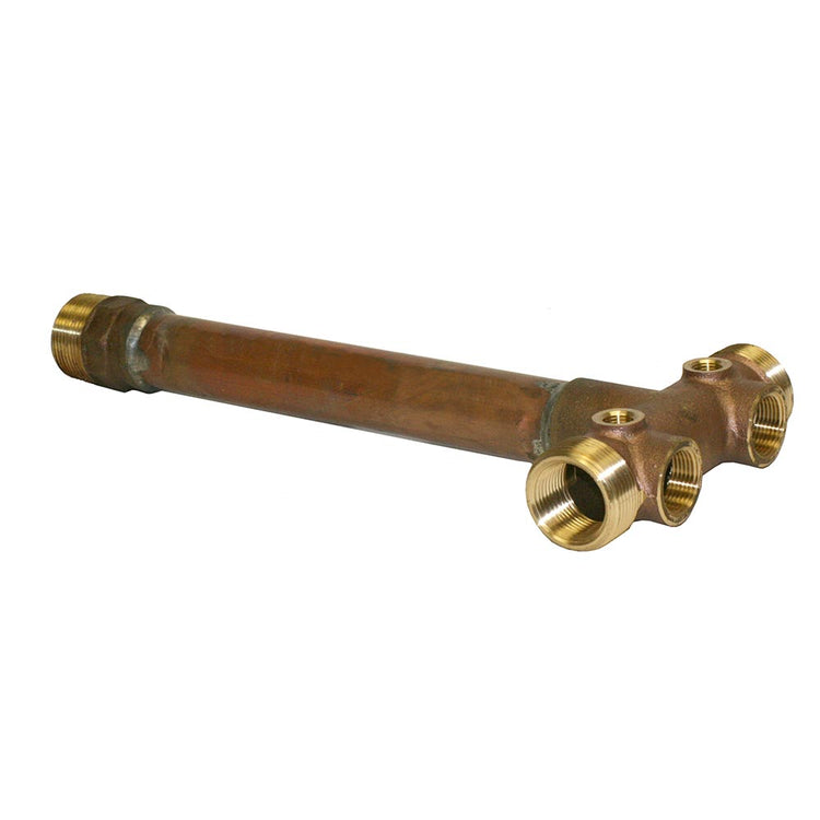No-Lead Brass Tank Tee – Fabricated, Female Input | BATNL1-1/4F