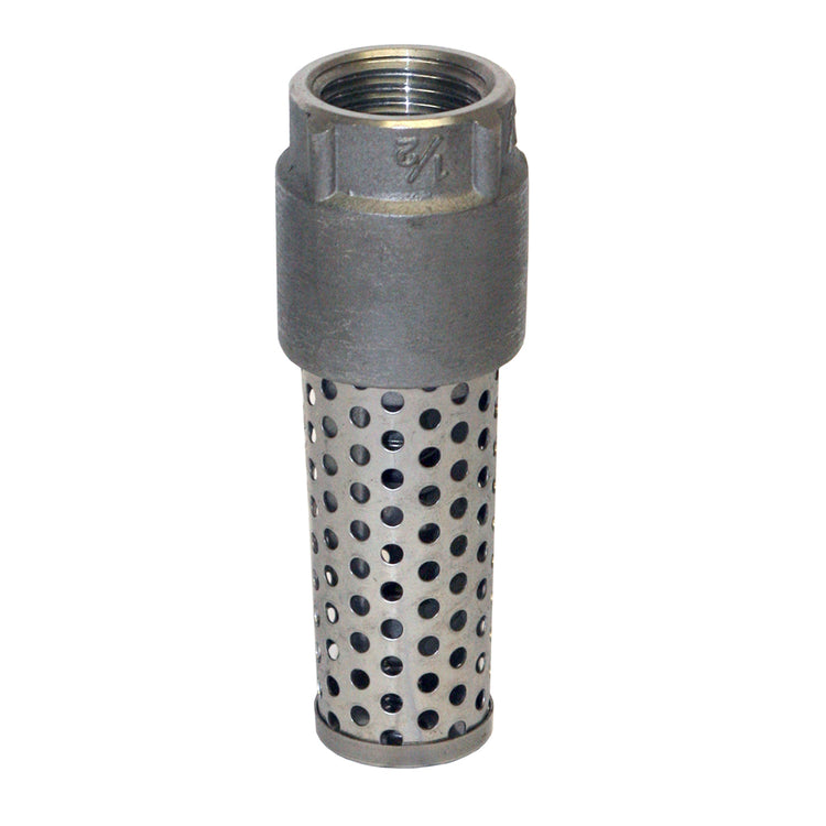 Stainless Steel Foot Valve – Heavy-Duty, Corrosion-Resistant, High-Flow Design