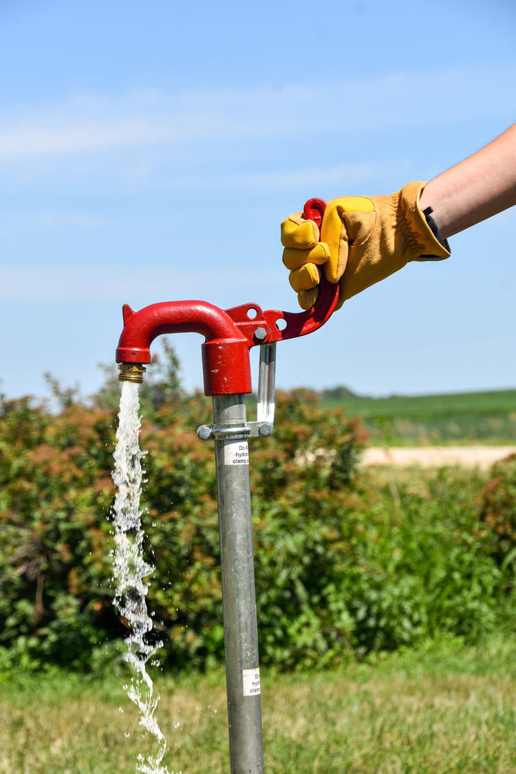 B-7000 No-Lead Frost-Proof Yard Hydrant – 1" Inlet, Heavy-Duty Outdoor Water Service | B-7000