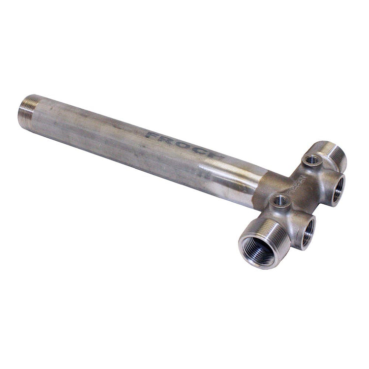 Stainless Steel Tank Tee with Drain Holes | SSAT