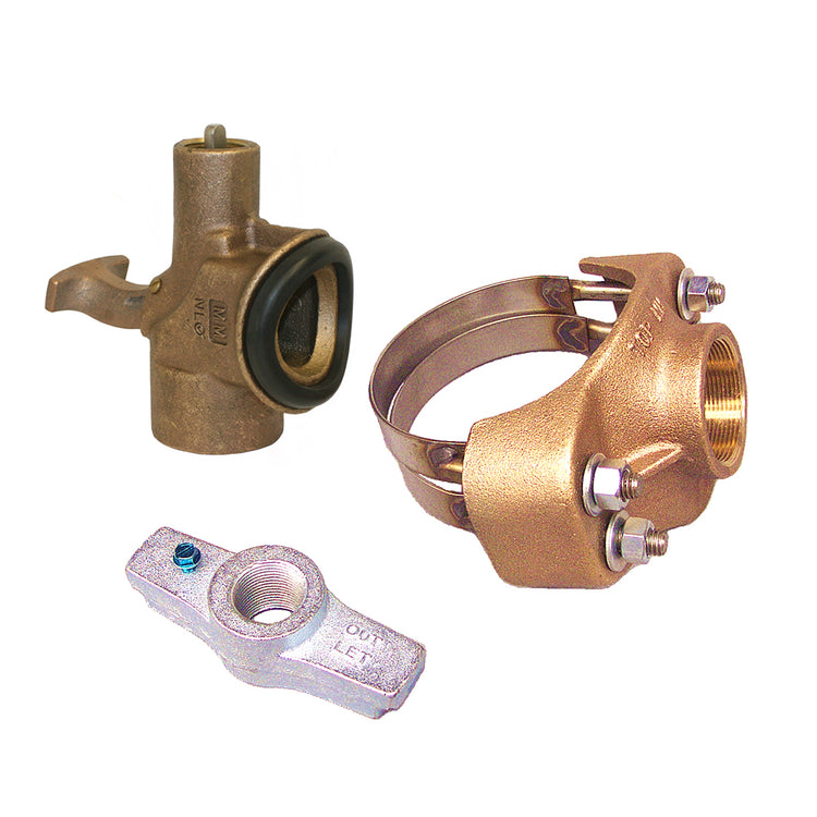 Clear Well Kit – No Lead Brass | Safe, Easy-Access Water Well Inspection Port | MCKNLSS Kit