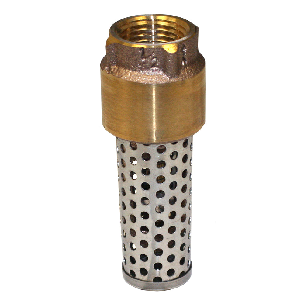 工具+メンテナンス EBARA  FOOT VALVE  NFT_100 Bronze Foot Valve (No Lead) – Long Life Corrosion-Resistant Check