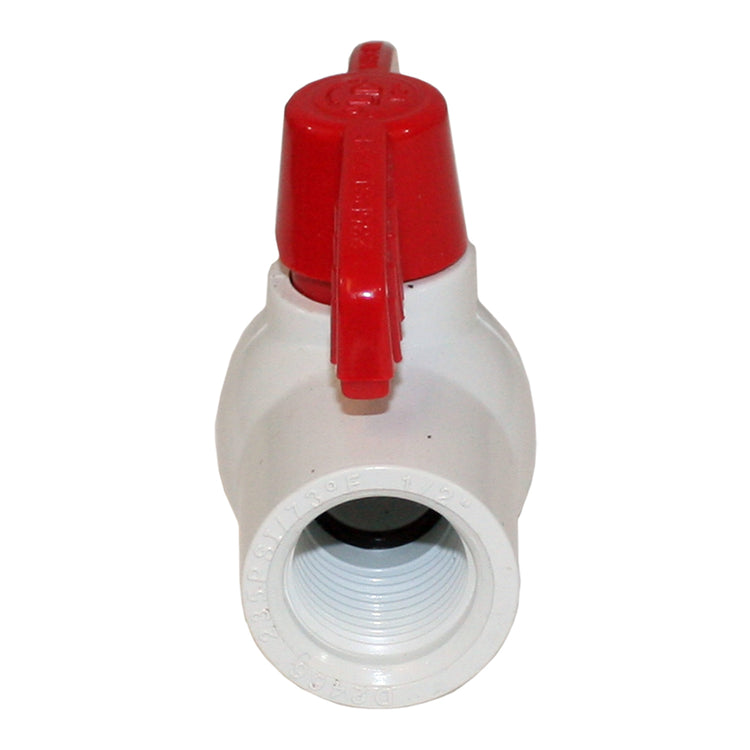 PVC Ball Valve – Full Port | High-Flow Direct Glue Connection