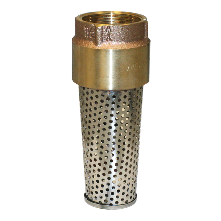 Bronze Foot Valve (No Lead) – Durable Corrosion-Resistant Check Valve | FVANL