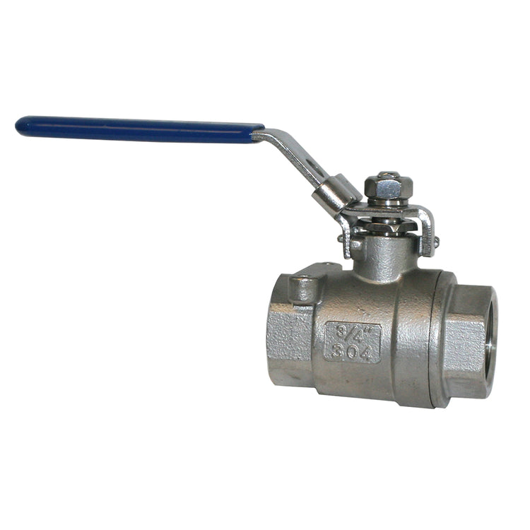 Stainless Steel Ball Valve – Full Port, Teflon Seals, High Pressure