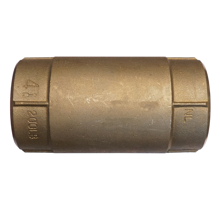 No-Lead Brass Check Valve with No-Spin Poppet | CVNL