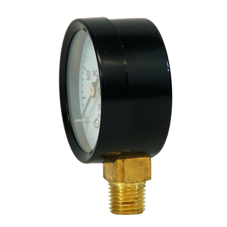 Dial Pressure Gauge – No Lead, Brass-Alloy Pressure Gauge for Water, Air & Steam