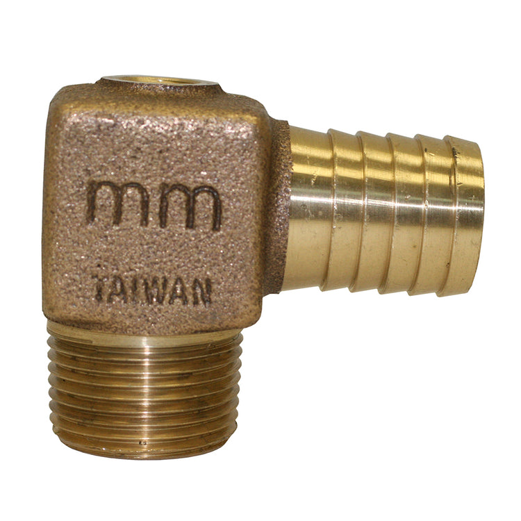 Red Brass Ground Source Elbow – Durable Plumbing Connector