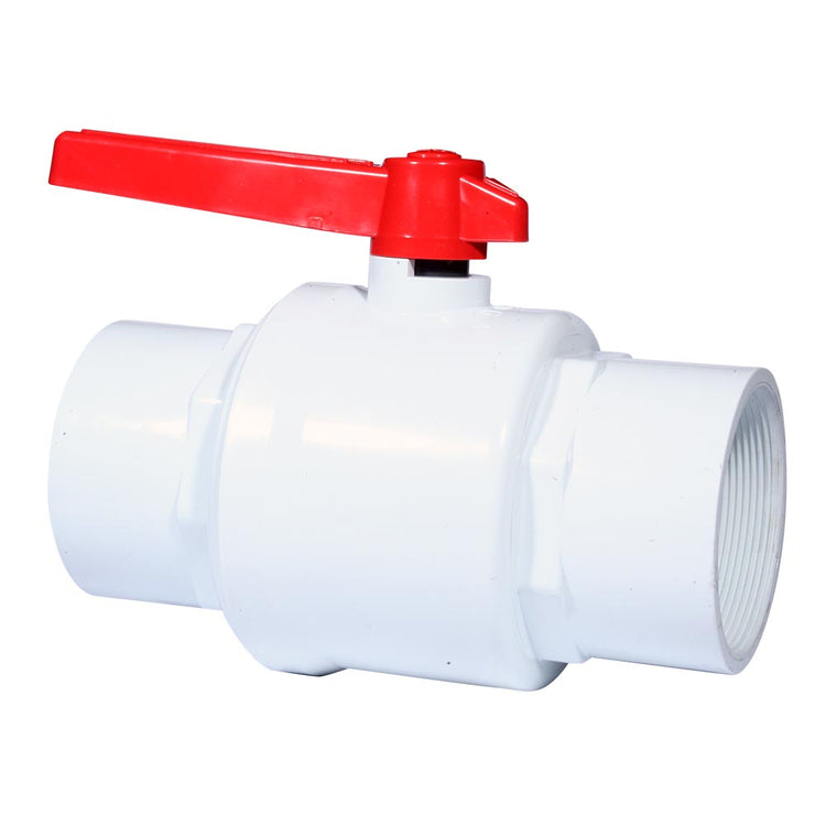 PVC Ball Valve – Full Port | High-Flow Direct Glue Connection | PVCBV
