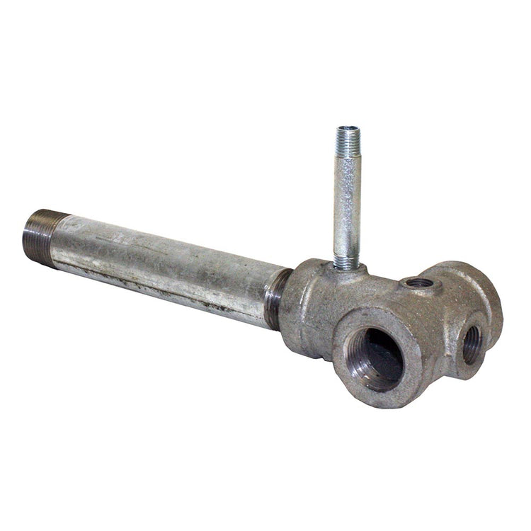 Galvanized Tank Tee – Ductile Iron Fitting for Pressure Switch & Gauge Installation | IAT