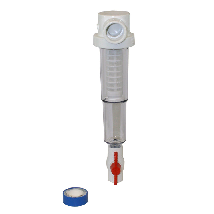 Sediment Trapper with Slip x Slip Connections – Clear Cover, Reusable Screens | SPIN-ST-F