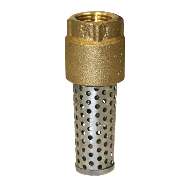No-Lead Brass Foot Valve – Corrosion-Resistant, Horizontal or Vertical Use