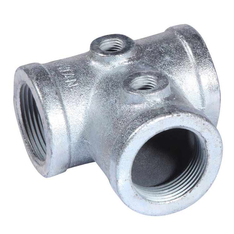 Galvanized Tank Tee – Durable Gray Iron Connector for Water Systems | IATB